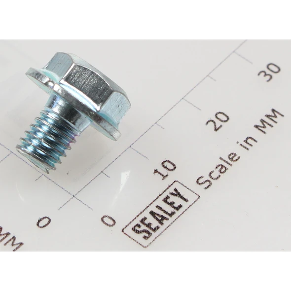 Sealey Hex head flange bolt m6x8 single
