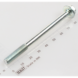 Sealey Hex head flange bolt m6x80 single SFS680.S