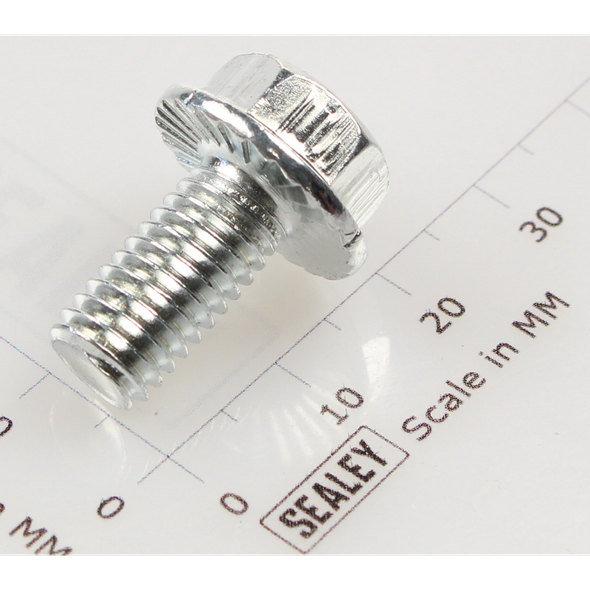 Sealey Hex head flange bolt m8x16 single