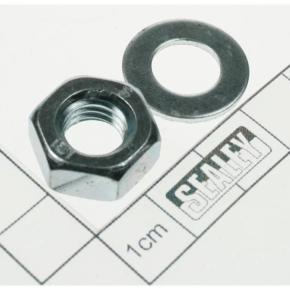Sealey Nut (m10) c/w washer