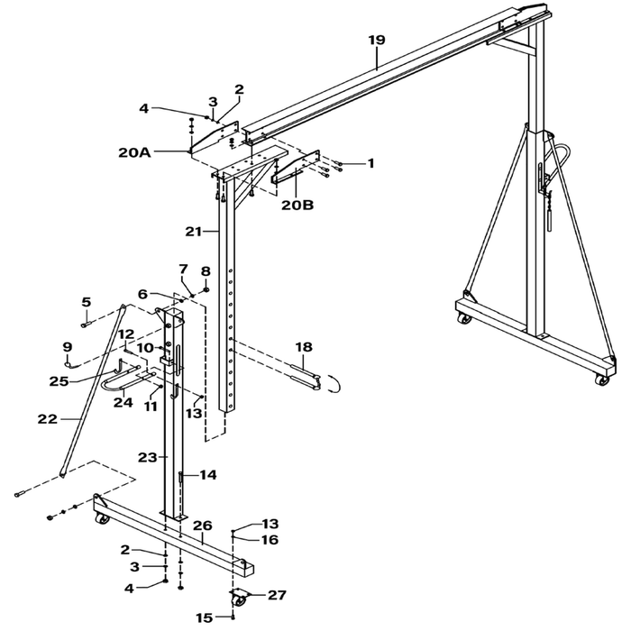 Sealey Castor Wheel