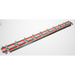 Sealey Numbered bars 10 hooks (61-70) 'red'