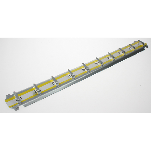 Sealey Numbered bars 10 hooks (81-90) 'yellow'