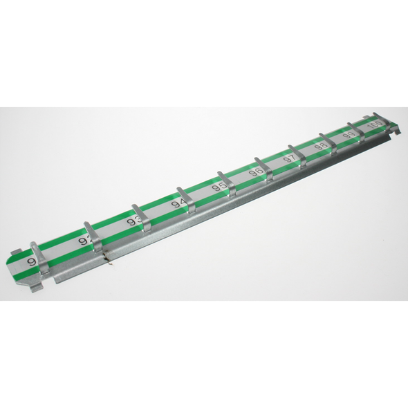 Sealey Numbered bars 10 hooks (91-100) 'green'