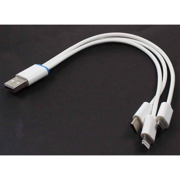 Sealey 3-in-1 usb cable