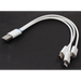 Sealey 3-in-1 usb cable