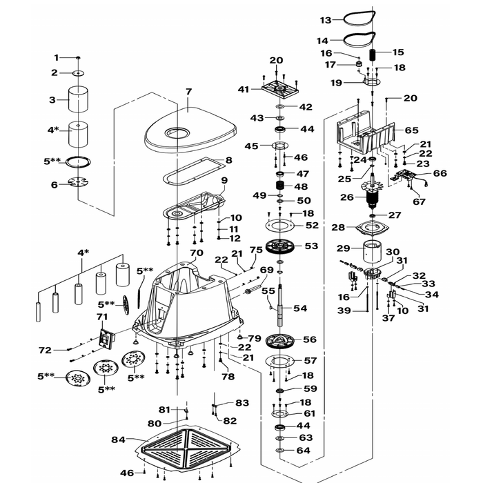 Sealey Drive Wheel Spindle
