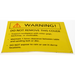 Sealey Warning label