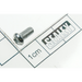 Sealey Screw (m4x8)