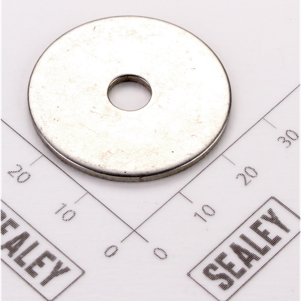 Sealey Washer 1/4 x 1 1/4 steel mudguard repair bzp