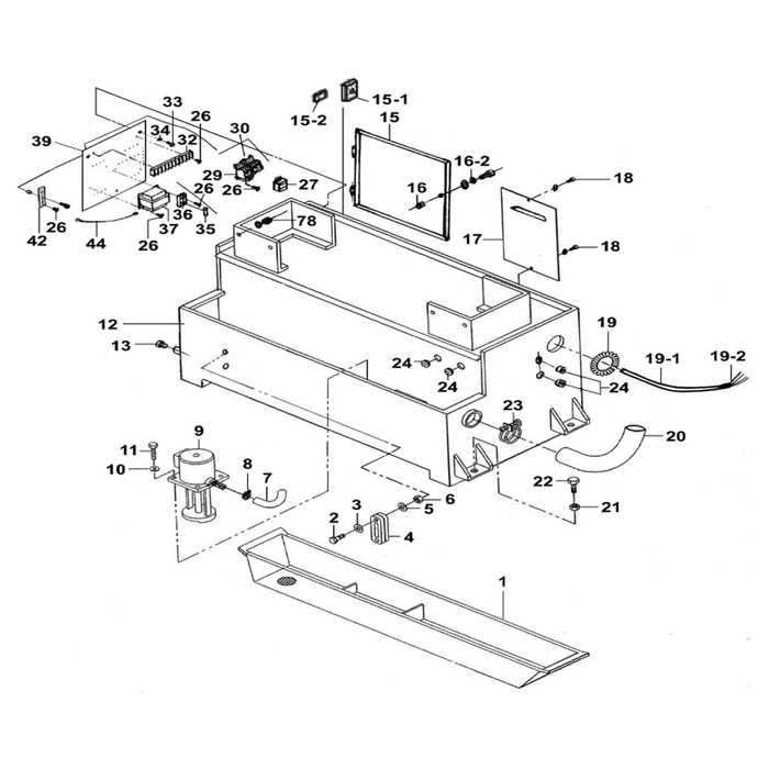 Sealey Grub screw m8x16 (single)
