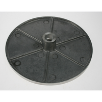 Sealey Aluminium backing pad (d:125mm)