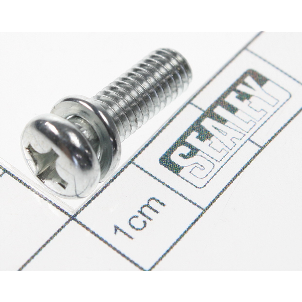 Sealey Screw & flat washer ass'y (m6x18)