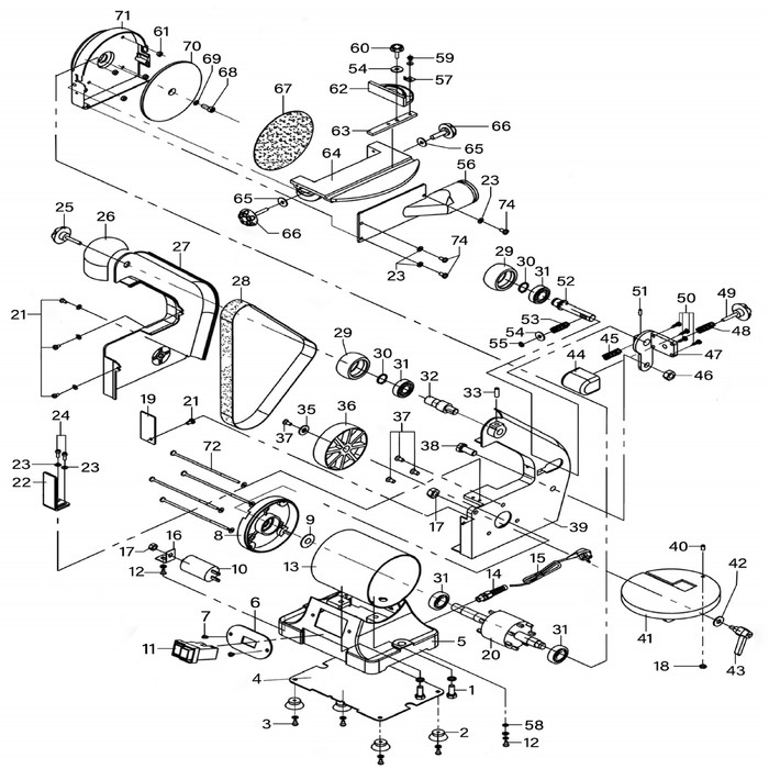 Sealey Belt support