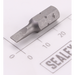 Sealey 1/4"Dr JIS Slotted Bit 4mm