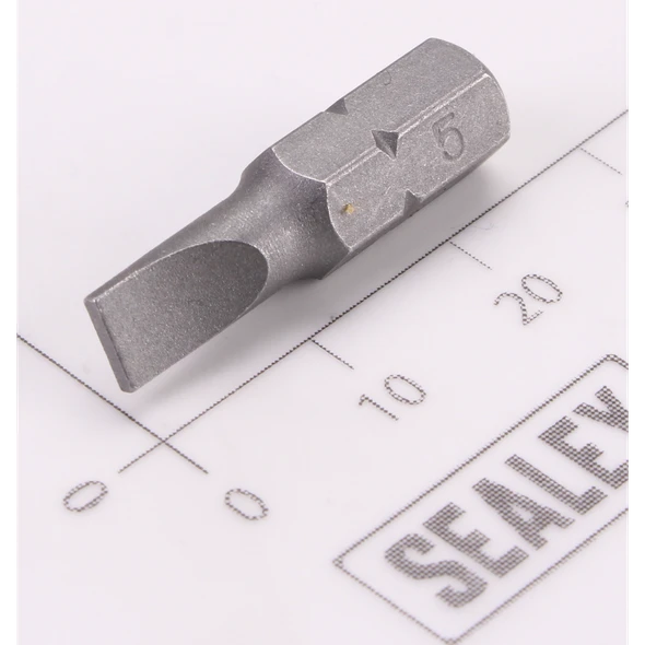 Sealey 1/4"Dr JIS Slotted Bit 5mm