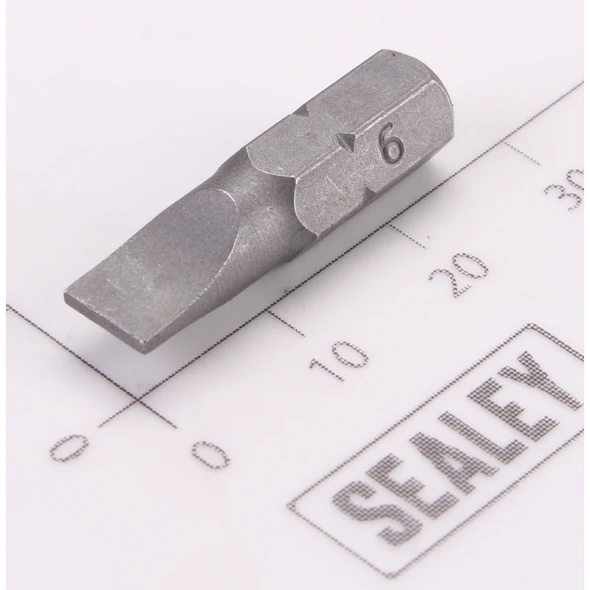 Sealey 1/4"Dr JIS Slotted Bit 6mm