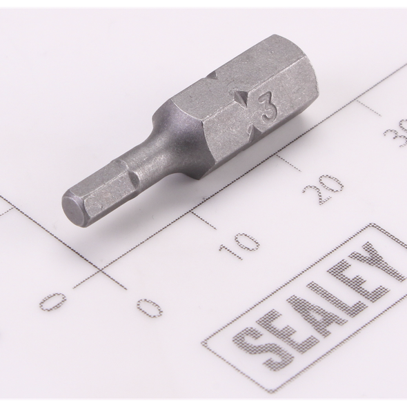Sealey 1/4"Dr JIS Hex Bit 3mm