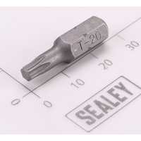 Sealey 1/4"Dr JIS Trx-Star Bit T20 SMC31.16