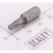 Sealey 1/4"Dr JIS Trx-Star Bit T20