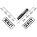 Sealey Slotted Bit SL5 x 28mm (Lock-On)