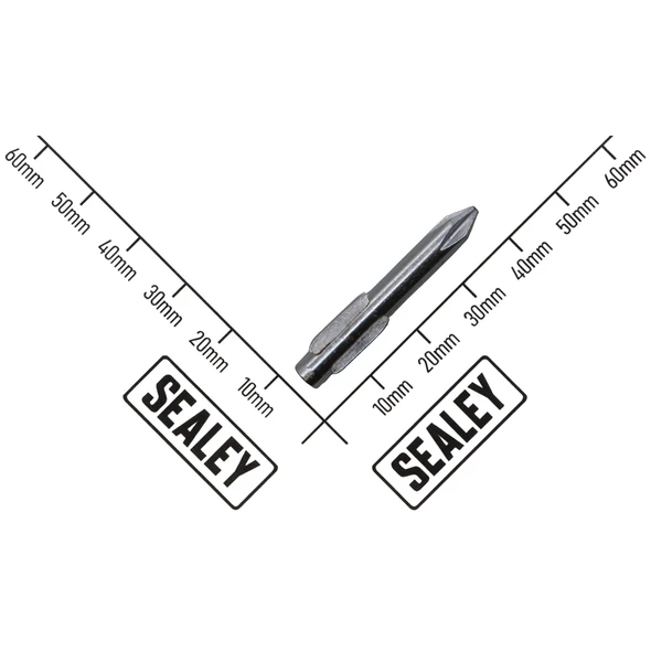 Sealey Phillips Bit PH1 x 36mm (Lock-On)