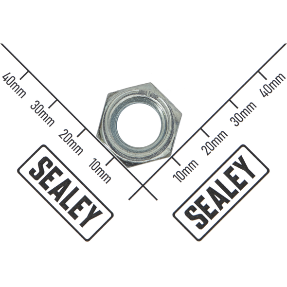 Sealey Steel nut 1/2" unc (single)