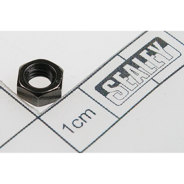 Sealey Steel nut m5 black (single)