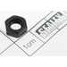Sealey Steel Nut M6 Black