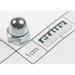 Sealey Steel nut m6 domed (single)
