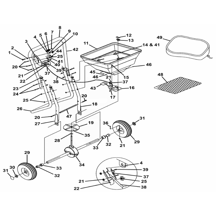 Sealey Inner axle bushing