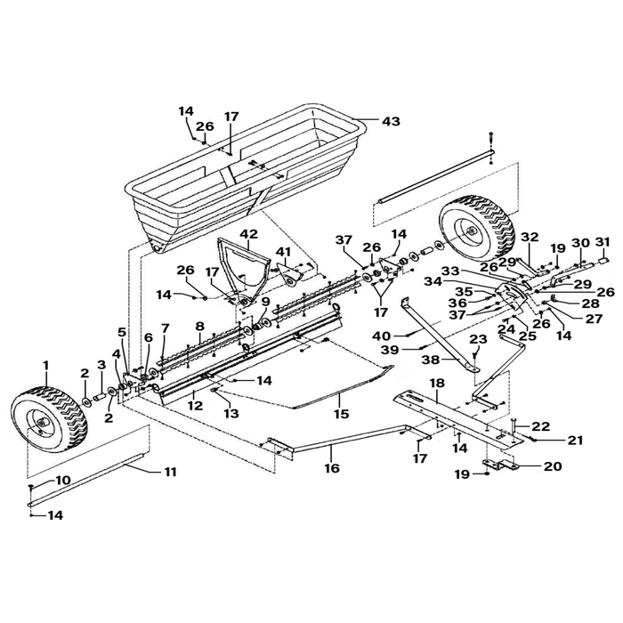 Sealey Short spacer