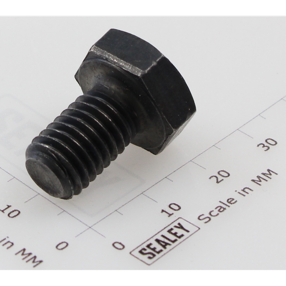 Sealey Hex head set screw m10x16mm single black