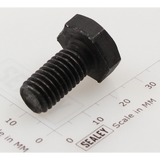 Sealey Hex head set screw m10x20mm black SS1020.SB