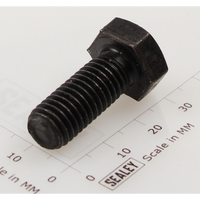 Sealey Hex head set screw m10x25mm single black SS1025.SB