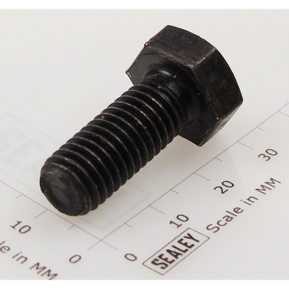 Sealey Hex head set screw m10x25mm single black