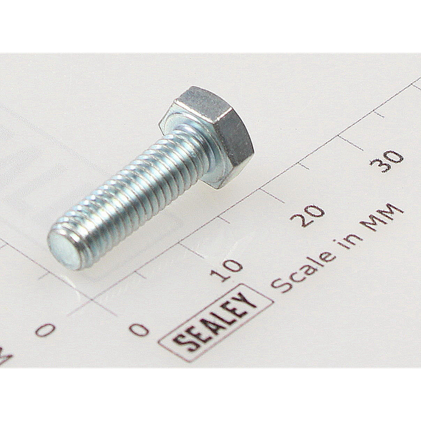 Sealey Hex head set screw m4x16mm single
