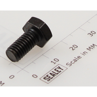 Sealey Hex head set screw m6x12mm black SS612.SB