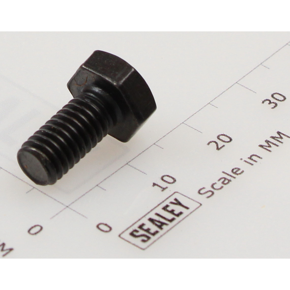 Sealey Hex head set screw m6x12mm black