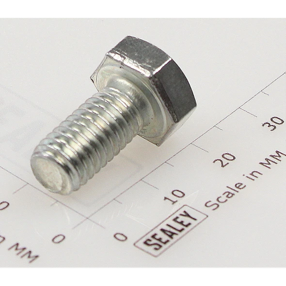 Sealey Hex head set screw m8x16mm single