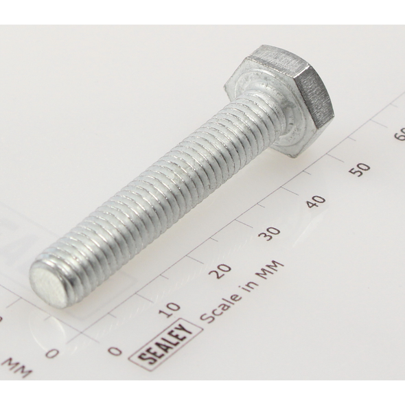 Sealey Hex head set screw m8x45mm single