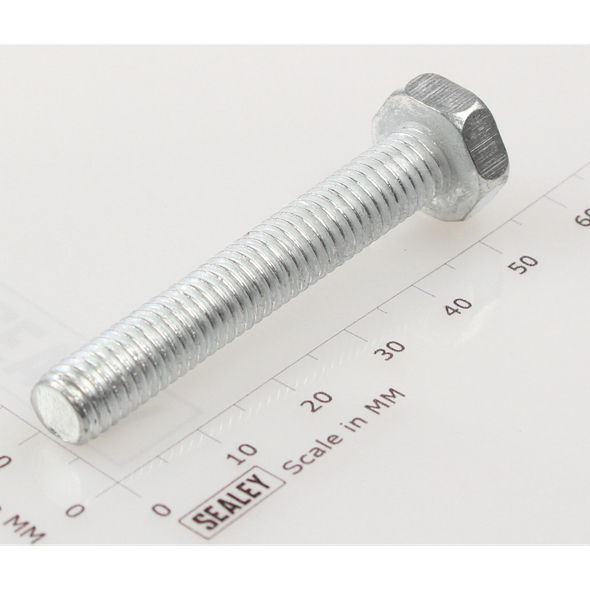 Sealey Hex head set screw m8x50mm single