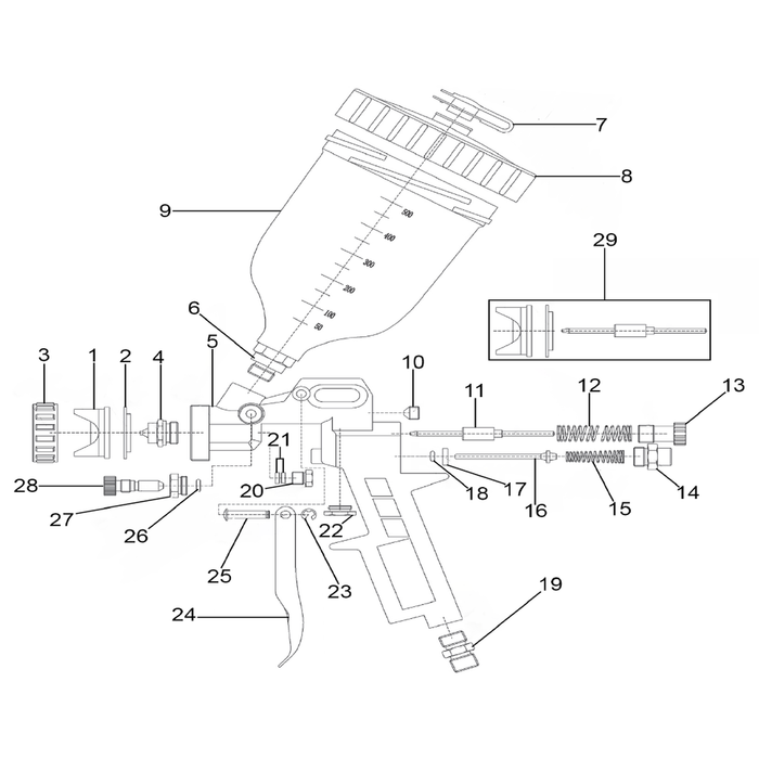 Sealey Air valve seat