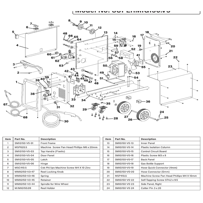 Sealey Filter Reactor Bracket