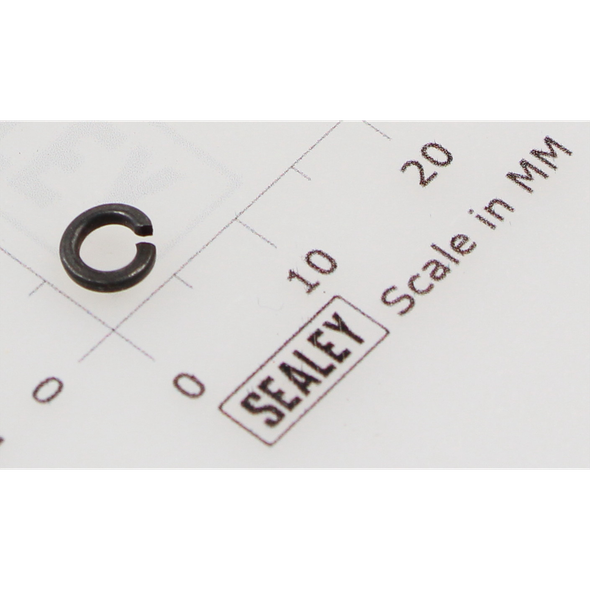 Sealey Spring washer m3 black (single)
