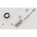 Sealey Spring washer m3 black (single)