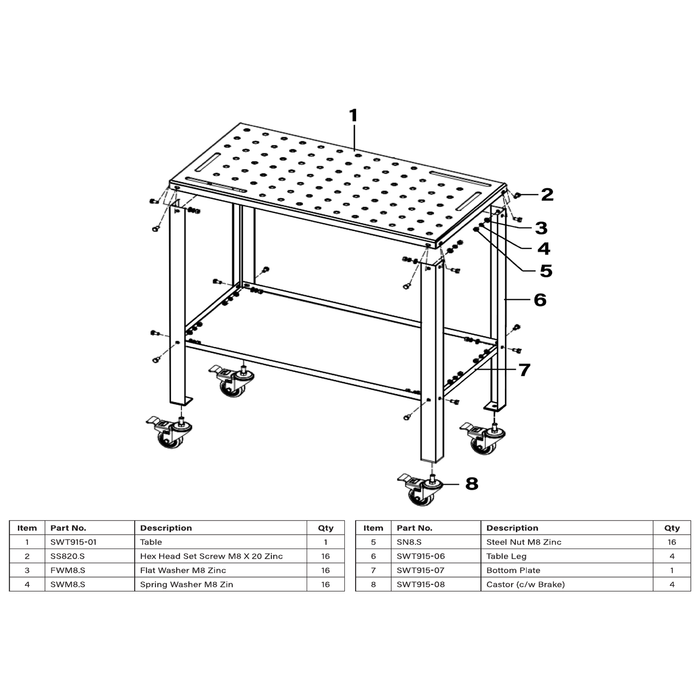 Sealey Bottom Plate