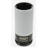 Sealey 1/2" 27mm impact socket (black) SX030.V2-04