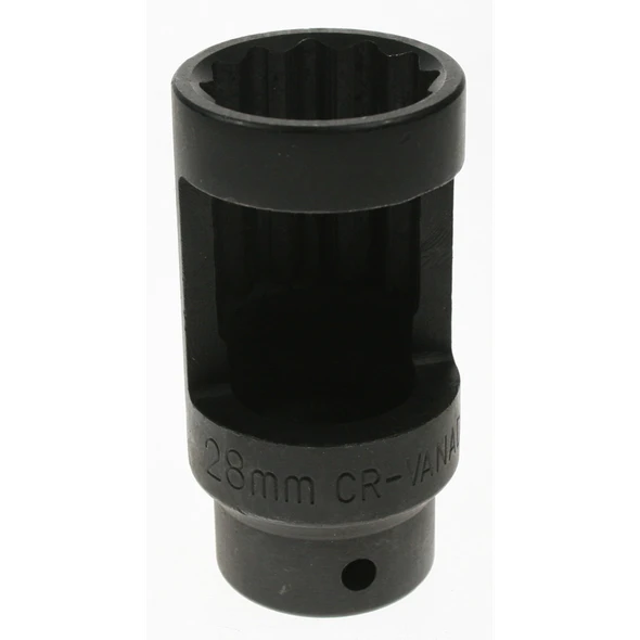 Sealey Diesel injection socket 1/2"dr (28mm x 78mm 12pt)
