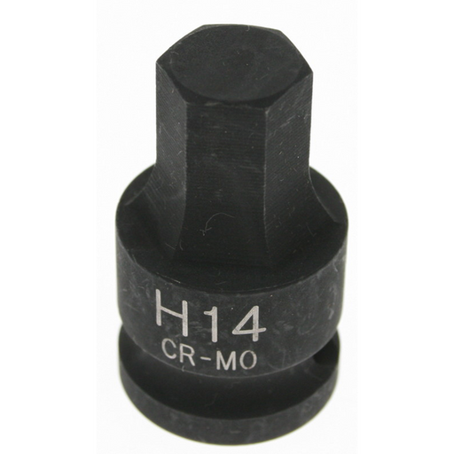 Sealey 1/2" drive 14mm x 43mm hex bit socket